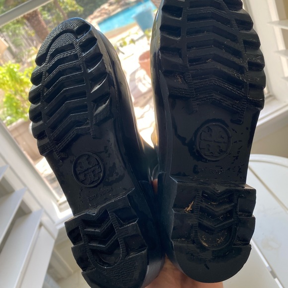 Tory Burch rain boots Women Size 7 - Picture 5 of 8